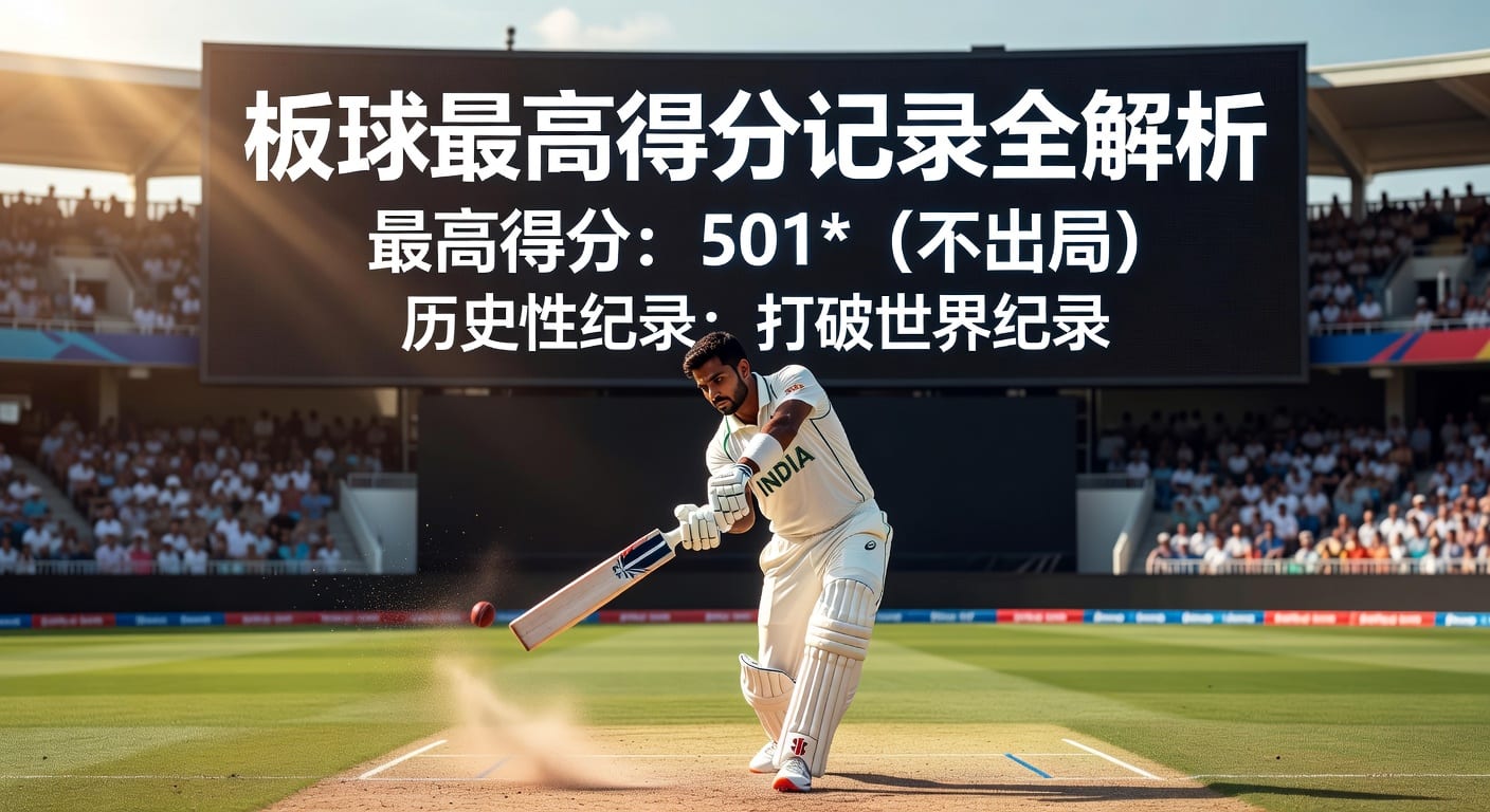 板球最高得分：历史Top榜与2026预测