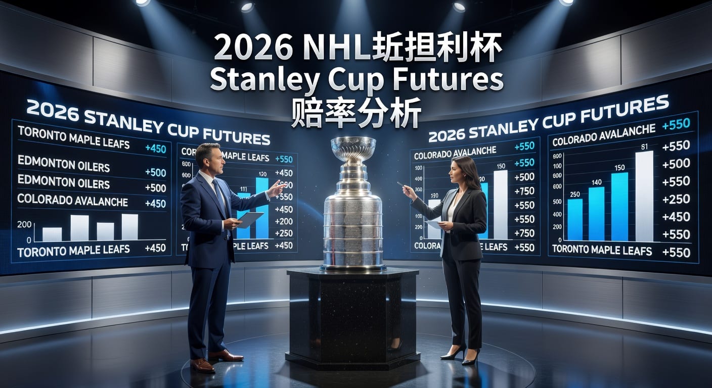 2026 NHL斯坦利杯 Stanley Cup Futures赔率分析