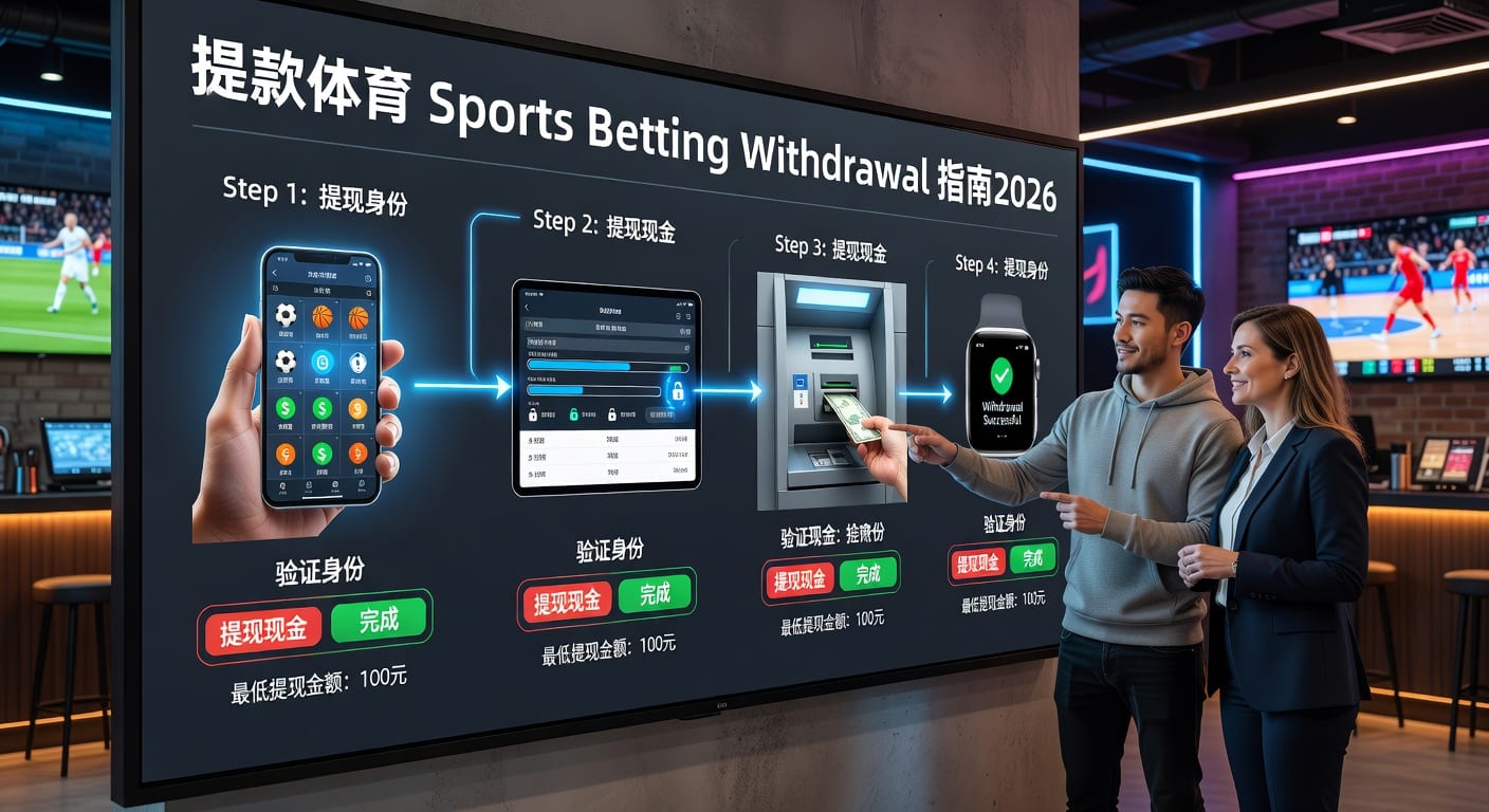 提款体育：Sports Betting Withdrawal 快速指南+避坑
