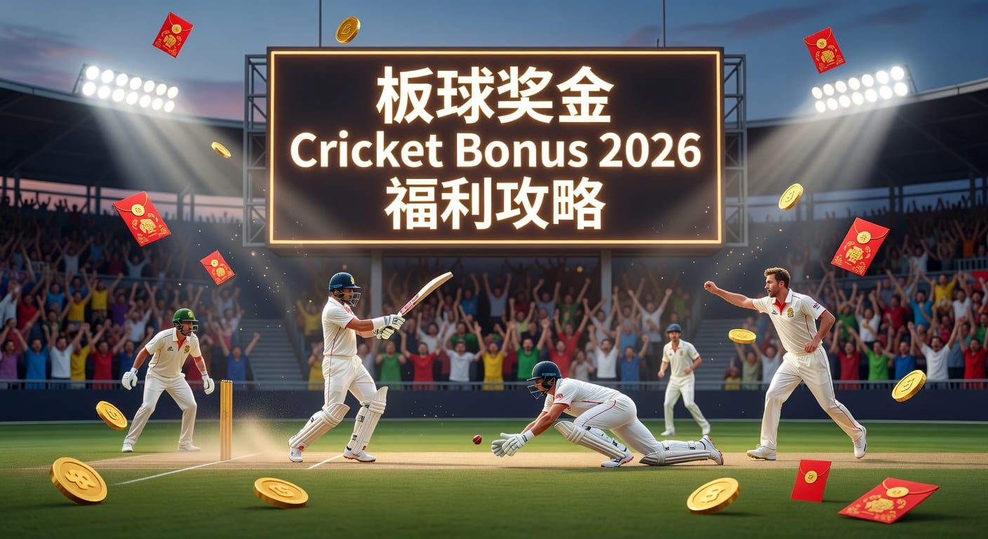 板球奖金 Cricket Bonus 2026最新领取指南