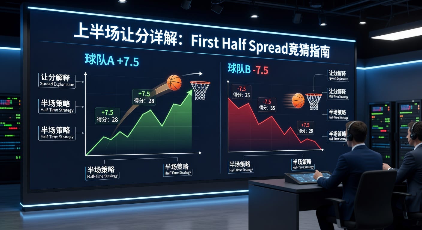 上半场让分详解：First Half Spread投注实战指南