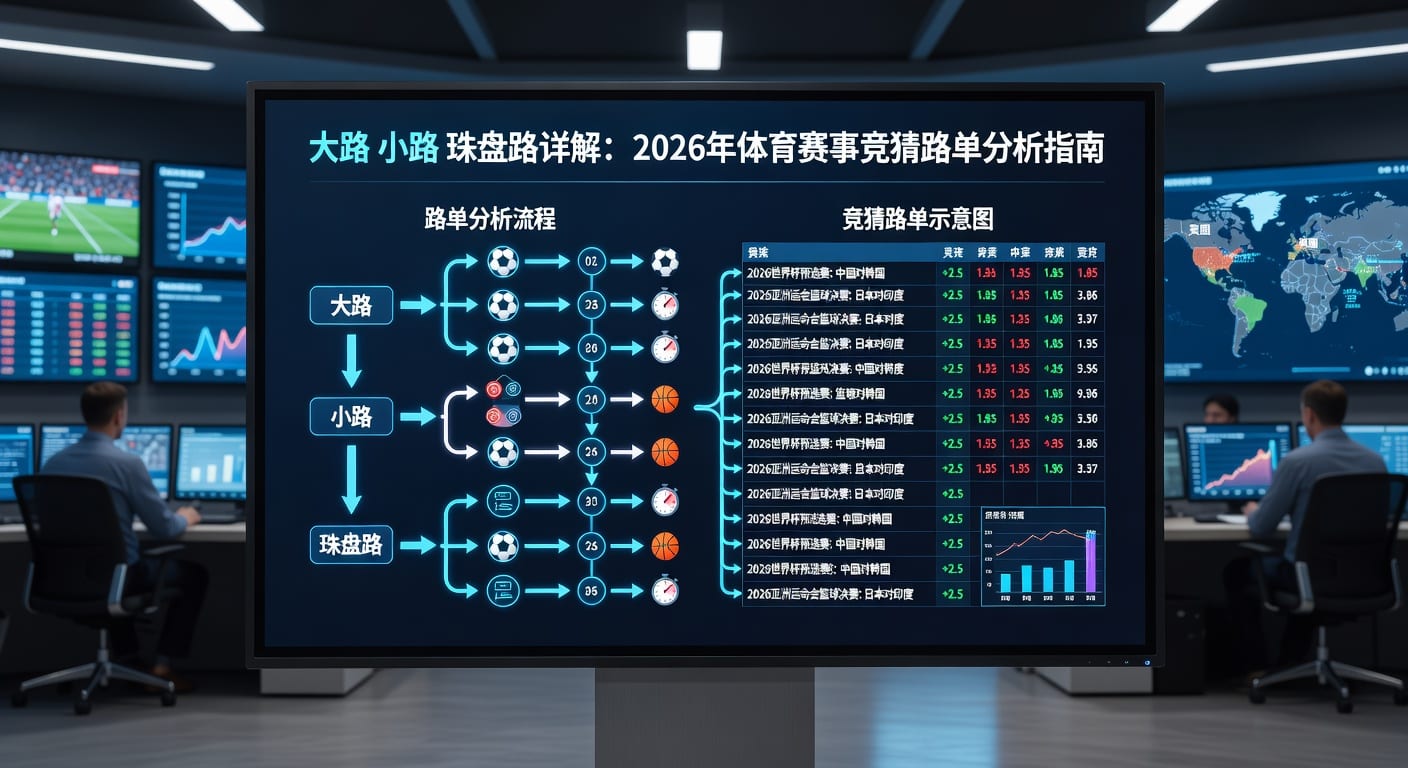 2026年世界杯投注：大路小路珠盘路投注技巧深度解析
