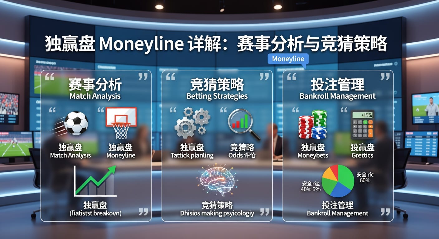 独赢盘 moneyline：投注技巧与判断逻辑